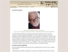 Tablet Screenshot of gerard-larguier.com